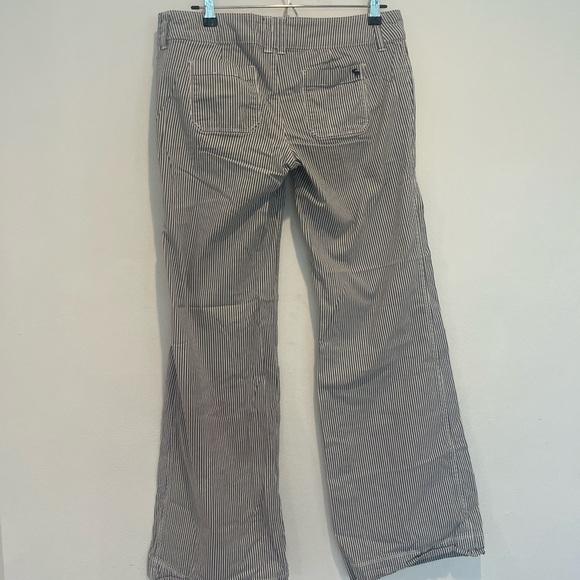 Abercrombie & Fitch Striped Low Rise Pants Size 8 - Picture 7 of 8